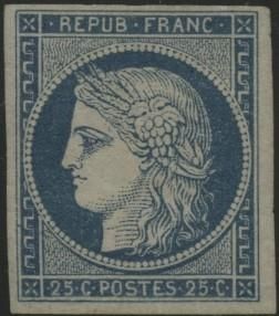 France Importante collection de timbres classiques de France de 1849 à 1900, dont...