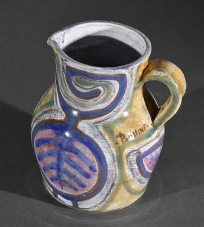 Céramique - Faïence - Porcelaine Jacques POUSSINE (XXe siècle) - Atelier Sant Vincens...