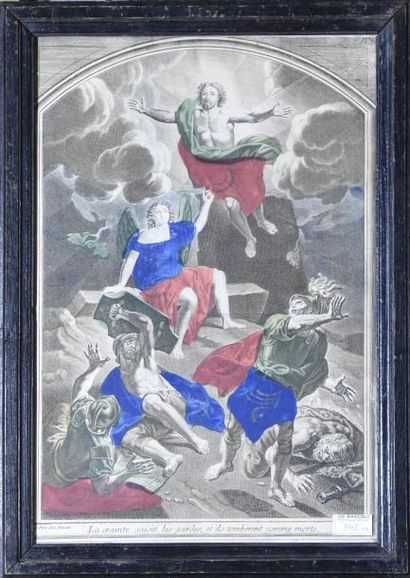 ESTAMPES Ecole FRANCAISE du XVIIIe siècle 1 gravure d'après Boucher, par Choffard...