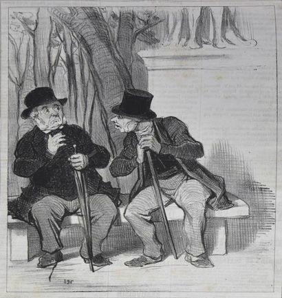 ESTAMPES Honoré DAUMIER (180 - 1879) et divers
Très fort lot de lithographies extraites...