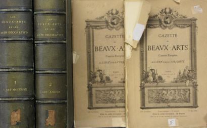 ESTAMPES GAZETTE DES BEAUX-ARTS - XIXe SIECLEParis. 1892. In-4°. Livraisons 419...