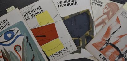 ESTAMPES DERRIERE LE MIROIR 
Revue publiée par la Galerie Maeght (Editions Pierre...