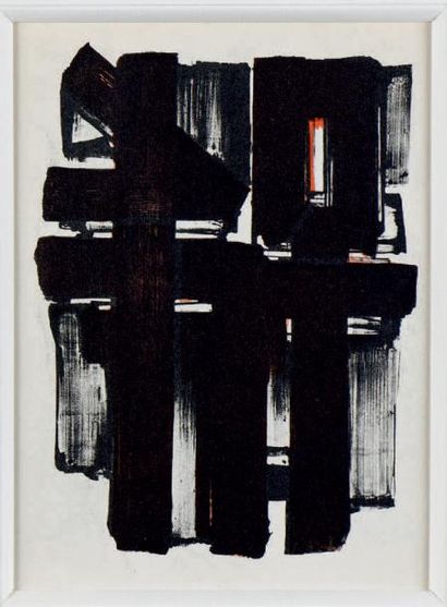 Pierre SOULAGES (né en 1919) Sans titre, 1959
Pochoir en couleurs
Cette estampe provient...