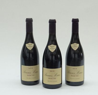 null 3 B BONNES-MARES (Grand Cru) 2 quelques marques étiquettes d'origine
Domaine...