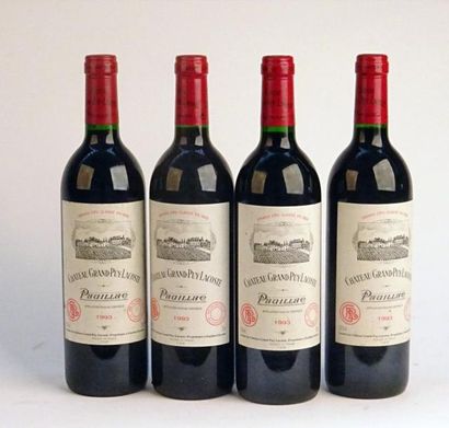 null 4 B CHÂTEAU GRAND PUY LACOSTE (e.l.s.) GCC5 Pauillac 1993