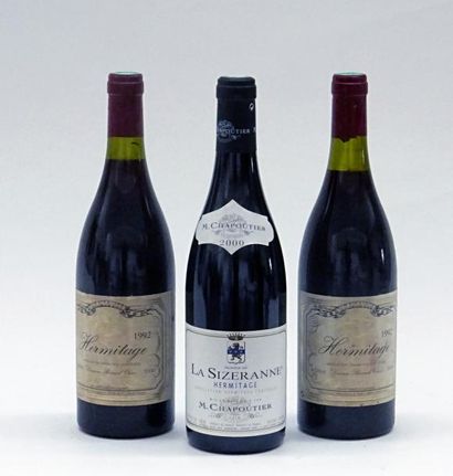 null 2          B         HERMITAGE Rouge ( e.t.h.) Bernard Chave           1992

1         ...