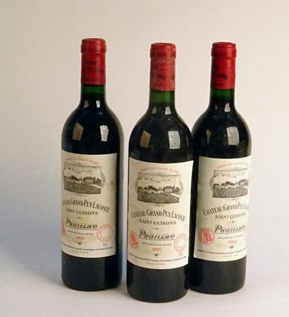 null 3 B CHÂTEAU GRAND PUY LACOSTE (e.t.h.) GCC5 Pauillac 1985