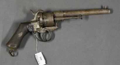 Armes - Décorations - Militaria FRANCE - BELGIQUE Revolver type "LE FAUCHEUX" Monture...