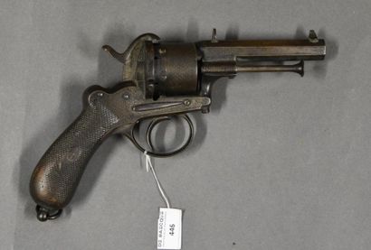 Armes - Décorations - Militaria FRANCE Revolver LEFAUCHEUX, calibre 11mm à broche...