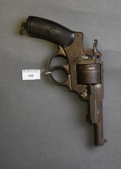Armes - Décorations - Militaria FRANCE Revolver d'ordonnance modèle 1873, calibre...