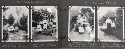 null Moments Heureux, France, 1900-1910
Ensemble de 5 albums d'une famille bourgeoise,...
