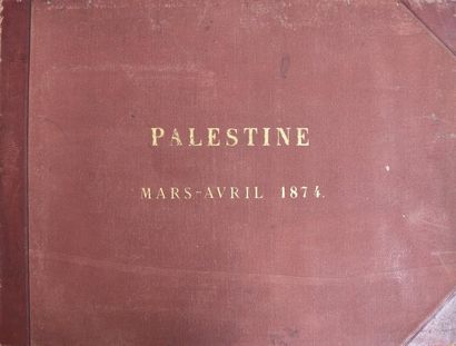 null Palestine, Mars-Avril 1874
Spectaculaire album demi-reliure à coins en maroquin...