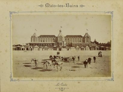 null Dunkerque et Malo-les-Bains, vers 1895
Charmant album réunissant 12 tirages...