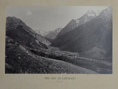 Alfred MICHAUD (1828-1890) 
Paysages des Hautes Alpes et de la Drôme, vers 1880
Bel...