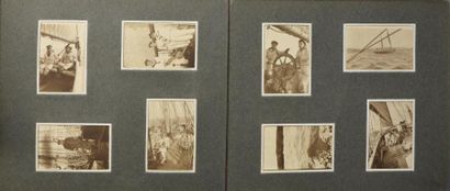 null Les joies de la Marine, vers 1910
Réunion de 2 albums Kodak contenant 96 et...