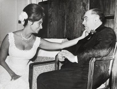 Dolce Vita, Italie, 1960
Sophia Loren et...