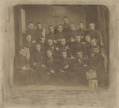 1866 PHOTOGRAPHIE DES PÈRES MISSIONNAIRES...