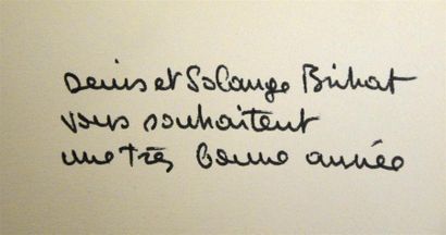 DENIS BRIHAT (Né en 1928) 
Solarisation, 1977
Tirage argentique contrecollé sur carton...