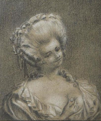 null Ecole française du XVIIIe siècle

Portrait de femme

Pierre noire et craie blanche

H....