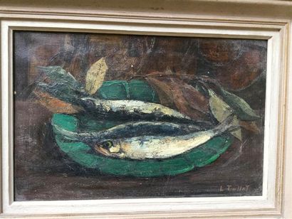 null Luce TULLAT (1895-?)

Nature morte aux poissons

Huile sur toile, signée en...