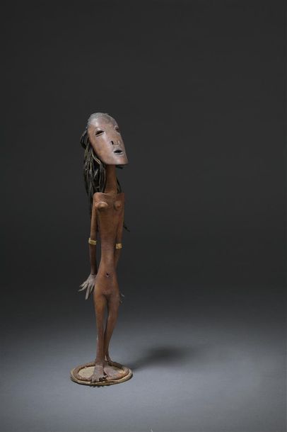 Marie VASSILIEF (1884-1957) * Femme africaine Sculpture signée, située et datée Paris1952...