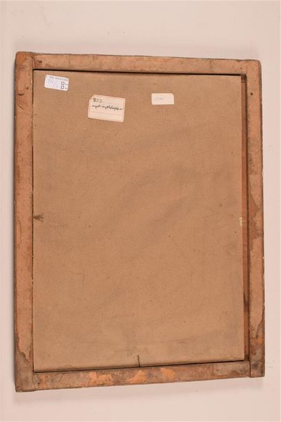 Henri CHARRIER (1859-1950) La muse grecque
Huile sur carton, signée en bas à droite,...