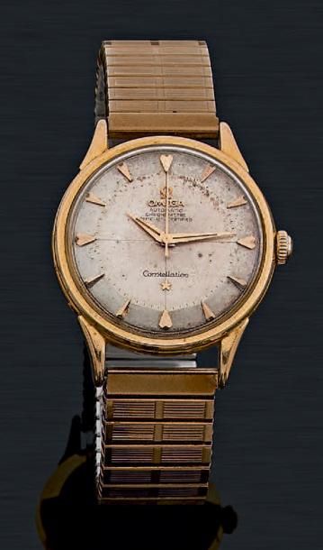 null OMEGA Constellation No. 455497

Montre-bracelet en or jaune 18k (750 millièmes),...