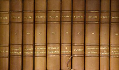 Livres anciens et modernes MOLIERE (Jean-Baptiste Poquelin, dit) - OEUVRES - L'ECOLE...