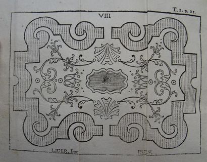 Livres anciens et modernes LIGER (Louis) - LE JARDINIER FLEURISTE ET HISTORIOGRAPHE,...