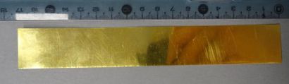 Bijoux - Joaillerie Barre en or jaune 18K (750/°°) Poids : 23,9 g