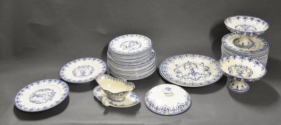 Céramique - Faïence - Porcelaine BORDEAUX - Manufacture de Jules Vieillard et Cie...