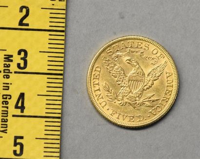 Monnaies - Médailles - Sceaux USA Une pièce de 5 Dollars Liberty 1882 Poids 8,3 ...