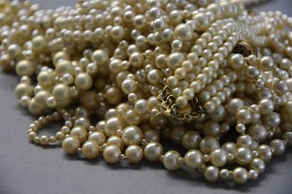 Bijoux - Joaillerie Lot de colliers et bracelets en perles (fantaisie) 