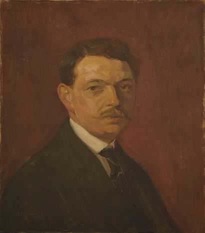 Tableaux du XIXe siècle et Ecoles régionales Edmond Victor JAMOIS (1876-1975)
Portrait...