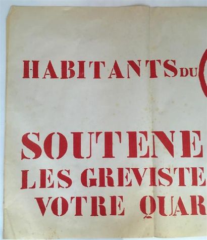 null "Habitants du O - soutenez les grévistes de votre quartier"

Sérigraphie en...