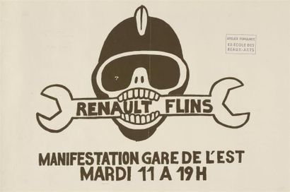 null "Renault-Flins - Manifestation gare de l'Est mardi 11 à 19 h"

Sérigraphie en...