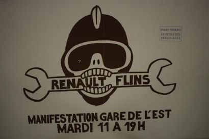 null "Renault-Flins - Manifestation gare de l'Est mardi 11 à 19 h"

Sérigraphie en...