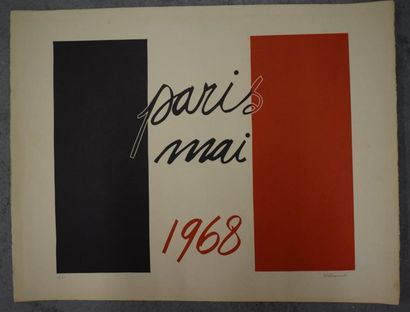 null A. SALSAMENDI

Paris mai 68

Suite de 5 tirage sur lino en noir et rouge, signés...