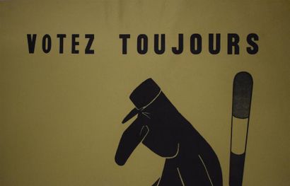 null "Votez toujours je ferai le reste"

Comité d'initiative pour un mouvement révolutionnaire,...