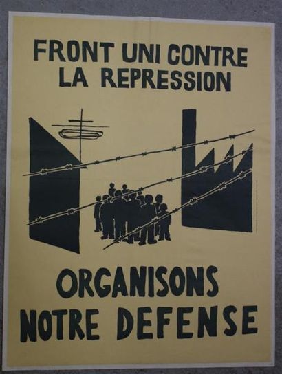 null "Front uni contre la repression - organisons notre défense"

Impression offset...