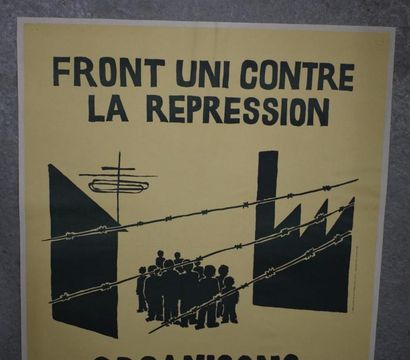 null "Front uni contre la repression - organisons notre défense"

Impression offset...