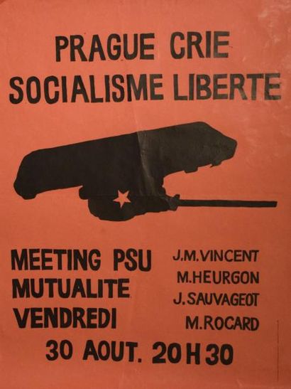 null "Prague crie socialisme liberté - meeting PSU 30 août"

Offset en noir sur papier...