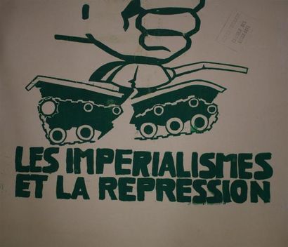 null "Les peuples vaincront - les imperialismes et la repression"

Sérigraphie en...
