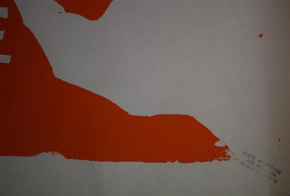 null "Halte au chômage"

Sérigraphie en orange sur papier non entoilé

Tampon « ECOLE...