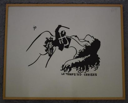 null Jean-Robert IPOUSTEGUY (1920-2006), lot de trois affiches : 

"T'as du feu camarad"

Lithographie...