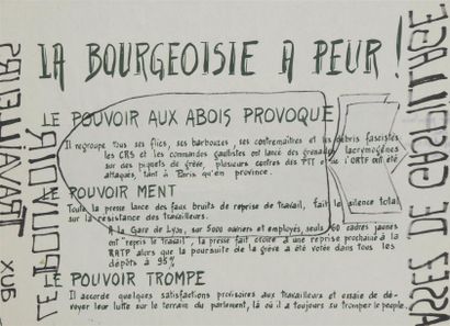 null "Assez de gaspillage - le pouvoir aux travailleurs"

Atelier populaire Comité...