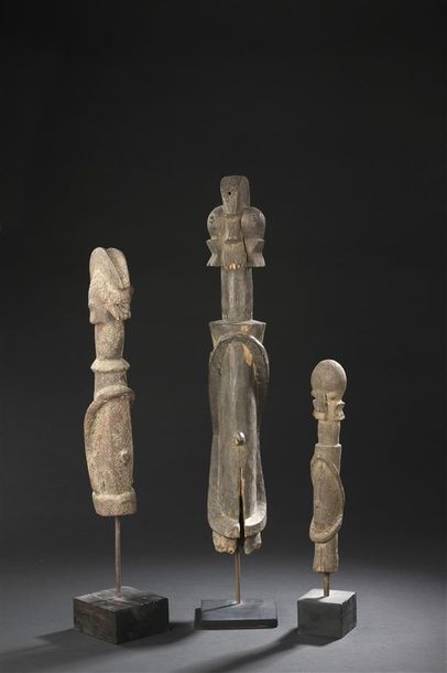 null Buste Wurkun, kundul
Nigeria, Région de Muri
H. 37 cm
Statuette anthropomorphe...