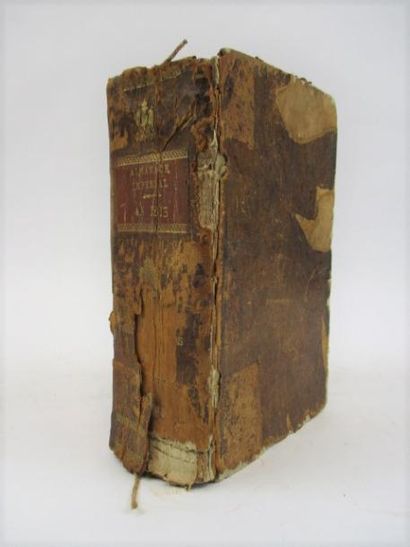 Livres anciens et modernes ALMANACH IMPERIAL POUR L'ANNEE 1813. Paris, Testu, 1813....