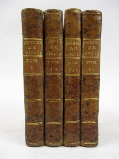 Livres anciens et modernes DELILLE (J). L'ENEIDE. Paris, Giguet, 1804. 4 volumes...