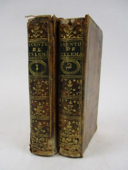 Livres anciens et modernes FENELON. LES AVENTURES DE TELEMAQUE. (Genève, Cazin, 1777)....